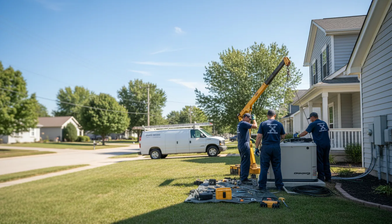 Generator Installation in Blooming Grove, TX near me
